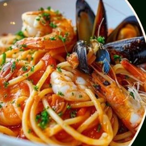 Spaghetti Seafood